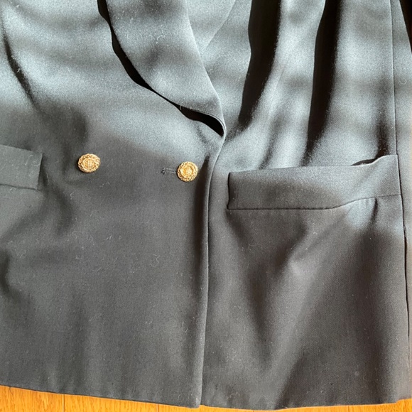 Adaria Women’s Black Blazer with Shawl Collar Size XL. - Picture 4 of 7